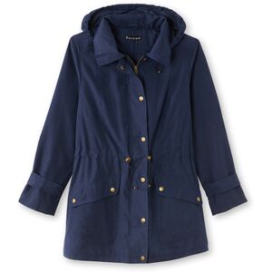 Parka Daxon by - Parka à capuche amovible Bleu FR 40,FR 48,FR 52,FR 56 Dames Parka Daxon by - Parka à capuche amovible Bleu FR 40,FR 48,FR 52,FR 56 Dames