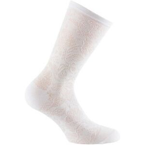 Chaussettes Kindy Mi-chaussettes en fil d'écosse dentelle florale MADE IN FRANCE Blanc 37 / 41 Dames Chaussettes Kindy Mi-chaussettes en fil d'écosse dentelle florale MADE IN FRANCE Blanc 37 / 41 Dames