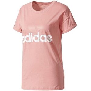Adidas Ess Linear Tee BR2547 - T-shirt décontracté pour femmes Adidas Ess Linear Tee BR2547 - T-shirt décontracté pour femmes
