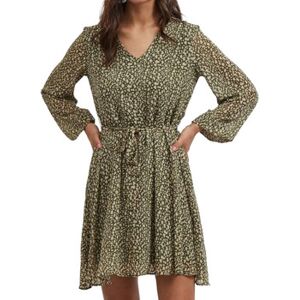 Robe courte Vila Viadeline Vert FR 34,FR 36,FR 38,FR 40 Dames Robe courte Vila Viadeline Vert FR 34,FR 36,FR 38,FR 40 Dames