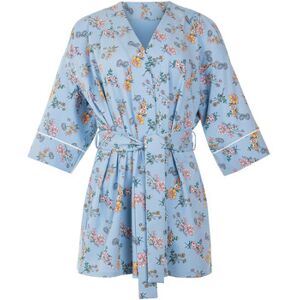 Chemises de nuit Lisca Déshabillé Posh Cheek Bleu EU L,EU XL Dames Chemises de nuit Lisca Déshabillé Posh Cheek Bleu EU L,EU XL Dames