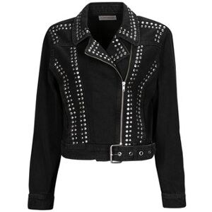 Veste Only ONLGILLA LS STUD DNM BIKER JACKET CRO Noir EU S,EU L,EU XL,EU XS Dames Veste Only ONLGILLA LS STUD DNM BIKER JACKET CRO Noir EU S,EU L,EU XL,EU XS Dames