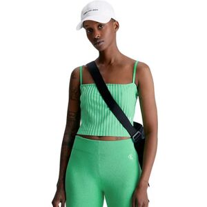 Debardeur Calvin Klein Jeans Mini logo Vert EU S,EU M,EU L,EU XS Dames Debardeur Calvin Klein Jeans Mini logo Vert EU S,EU M,EU L,EU XS Dames