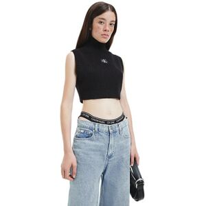 Debardeur Calvin Klein Jeans Signature maille Noir EU M,EU L Dames Debardeur Calvin Klein Jeans Signature maille Noir EU M,EU L Dames