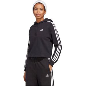 Sweat-shirt adidas W 3S FT CR HD Noir EU S,EU M,EU L,EU XS Dames Sweat-shirt adidas W 3S FT CR HD Noir EU S,EU M,EU L,EU XS Dames