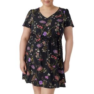 Robe courte Vero Moda CURVE Easy Noir FR 42,FR 44 Dames Robe courte Vero Moda CURVE Easy Noir FR 42,FR 44 Dames