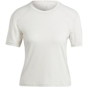 adidas Train Essentials 3-Rayures Crop T-Shirt - Gris adidas Train Essentials 3-Rayures Crop T-Shirt - Gris