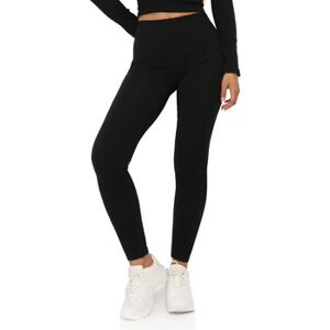 Collants La Modeuse Leggings pour femme - Noir - Noir EU S / M,EU M / L Dames Collants La Modeuse Leggings pour femme - Noir - Noir EU S / M,EU M / L Dames