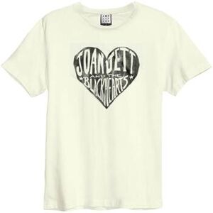 T-shirt Amplified Clothing Joan Jett The Black Hearts Blanc EU XXL,EU S,EU M,EU L,EU XL,EU XS,EU 3XL Dames T-shirt Amplified Clothing Joan Jett The Black Hearts Blanc EU XXL,EU S,EU M,EU L,EU XL,EU XS,EU 3XL Dames