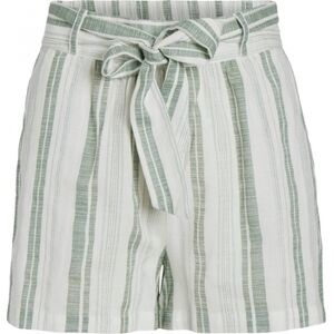Short Vila Etni Shorts - Cloud Dancer/Green Blanc FR 34,FR 36,FR 38,FR 40,FR 42 Dames Short Vila Etni Shorts - Cloud Dancer/Green Blanc FR 34,FR 36,FR 38,FR 40,FR 42 Dames