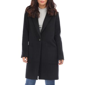 Manteau La Modeuse Manteaux pour femme - Noir - Noir EU L,EU XL Dames Manteau La Modeuse Manteaux pour femme - Noir - Noir EU L,EU XL Dames
