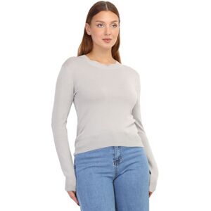 Pull La Modeuse Pulls pour femme - Gris - Gris EU S / M,EU L / XL Dames Pull La Modeuse Pulls pour femme - Gris - Gris EU S / M,EU L / XL Dames