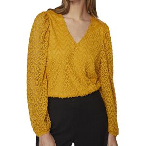 Blouses Vila Vifary Jaune EU S,EU XS Dames Blouses Vila Vifary Jaune EU S,EU XS Dames