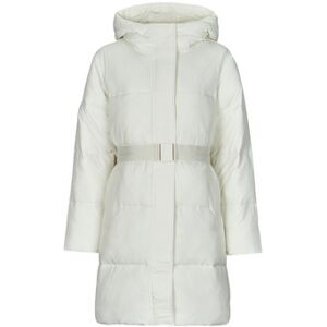 Doudounes Calvin Klein Jeans LOGO BELT LONG PUFFER Blanc EU S,EU M,EU L Dames Doudounes Calvin Klein Jeans LOGO BELT LONG PUFFER Blanc EU S,EU M,EU L Dames