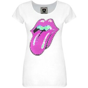 T-shirt Amplified Clothing Pixel Lick Blanc EU S,EU XS Dames T-shirt Amplified Clothing Pixel Lick Blanc EU S,EU XS Dames