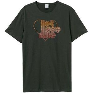T-shirt Amplified Clothing Let Love Rule Multicolore EU XXL,EU S,EU M,EU L,EU XL,EU 3XL Dames T-shirt Amplified Clothing Let Love Rule Multicolore EU XXL,EU S,EU M,EU L,EU XL,EU 3XL Dames