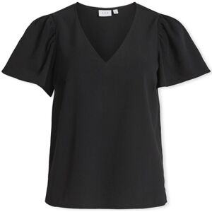 Blouses Vila Top Kirsti Ika LS - Black Beauty Noir FR 34,FR 36,FR 38,FR 40 Dames Blouses Vila Top Kirsti Ika LS - Black Beauty Noir FR 34,FR 36,FR 38,FR 40 Dames
