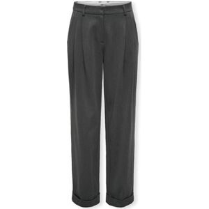 Pantalon Only Sulajma Trousers - Phantom Gris US 40 / 32,US 42 / 32 Dames Pantalon Only Sulajma Trousers - Phantom Gris US 40 / 32,US 42 / 32 Dames
