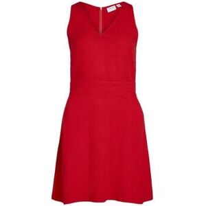 Robe Vila Viliane Rouge FR 34,FR 36,FR 38,FR 40 Dames Robe Vila Viliane Rouge FR 34,FR 36,FR 38,FR 40 Dames