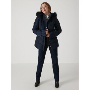 Parka Daxon by - Doudoune capuche amovible Bleu Unique,FR 40,FR 48 Dames Parka Daxon by - Doudoune capuche amovible Bleu Unique,FR 40,FR 48 Dames