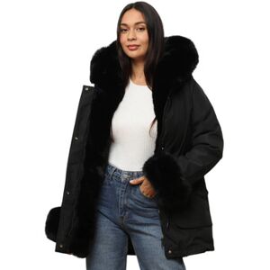 Manteau La Modeuse Manteaux pour femme - Noir - Noir EU XXL,EU S,EU M,EU L Dames Manteau La Modeuse Manteaux pour femme - Noir - Noir EU XXL,EU S,EU M,EU L Dames