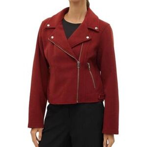 Veste Vero Moda Biker Rouge EU S,EU M,EU XS Dames Veste Vero Moda Biker Rouge EU S,EU M,EU XS Dames