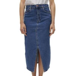 Jupes midi Vero Moda Calf Denim Skirt Bleu EU M,EU XS Dames Jupes midi Vero Moda Calf Denim Skirt Bleu EU M,EU XS Dames