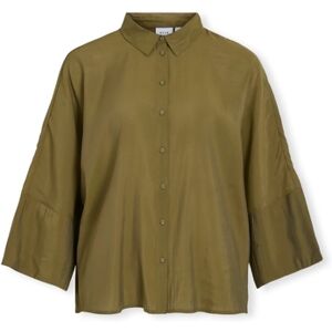 Blouses Vila Aspyn 3/4 Loose Shirt - Capulet Olive Vert FR 36,FR 38,FR 40 Dames Blouses Vila Aspyn 3/4 Loose Shirt - Capulet Olive Vert FR 36,FR 38,FR 40 Dames