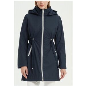 Manteau Kebello Parka Mi Longue F, Marine Marine EU S,EU M Dames Manteau Kebello Parka Mi Longue F, Marine Marine EU S,EU M Dames