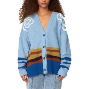 Pull Stella Nova Elements Cardigan Bleu EU M,EU XS Dames Pull Stella Nova Elements Cardigan Bleu EU M,EU XS Dames