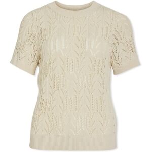 Blouses Vila Noos Top Cotti - Birch Beige EU S,EU M,EU XS Dames Blouses Vila Noos Top Cotti - Birch Beige EU S,EU M,EU XS Dames