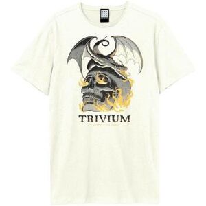 T-shirt Amplified Clothing Flaming Skull Blanc EU XXL,EU S,EU M,EU L,EU XL,EU XS,EU 3XL Dames T-shirt Amplified Clothing Flaming Skull Blanc EU XXL,EU S,EU M,EU L,EU XL,EU XS,EU 3XL Dames