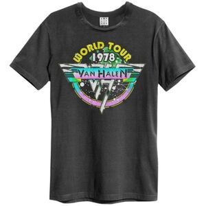 T-Shirt Van Halen 78 Tour Charcoal - Unisexe T-Shirt Van Halen 78 Tour Charcoal - Unisexe