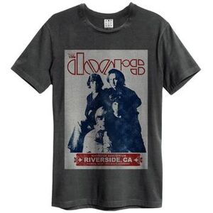 T-Shirt Amplified Riverside The Doors Charcoal XXL T-Shirt Amplified Riverside The Doors Charcoal XXL