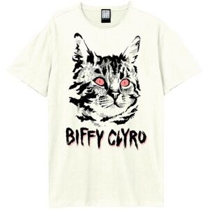T-shirt Amplified Clothing Black Cat Blanc EU XXL,EU S,EU M,EU L,EU XL,EU XS,EU 3XL Dames T-shirt Amplified Clothing Black Cat Blanc EU XXL,EU S,EU M,EU L,EU XL,EU XS,EU 3XL Dames