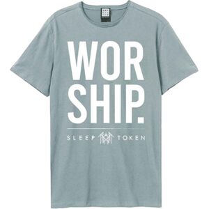 T-shirt Amplified Clothing Worship Bleu EU XXL,EU S,EU XL,EU XS,EU 3XL Dames T-shirt Amplified Clothing Worship Bleu EU XXL,EU S,EU XL,EU XS,EU 3XL Dames