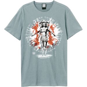T-shirt Amplified Clothing Rain Bleu EU XXL,EU S,EU XL,EU XS,EU 3XL Dames T-shirt Amplified Clothing Rain Bleu EU XXL,EU S,EU XL,EU XS,EU 3XL Dames