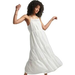 Robe Superdry Long Camisole For Vintage Blanc EU S,EU M,EU L Dames Robe Superdry Long Camisole For Vintage Blanc EU S,EU M,EU L Dames