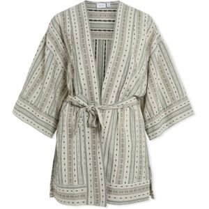 Manteau Vila Senso Kimono - Birch/Embroidery Beige FR 34,FR 36,FR 38,FR 40 Dames Manteau Vila Senso Kimono - Birch/Embroidery Beige FR 34,FR 36,FR 38,FR 40 Dames