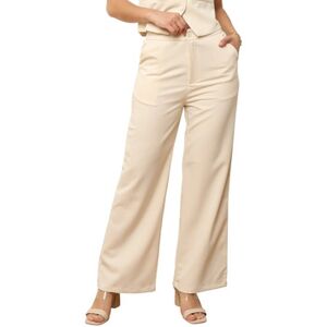Pantalon La Modeuse Pantalons pour femme - Beige - Beige EU S,EU M,EU L Dames Pantalon La Modeuse Pantalons pour femme - Beige - Beige EU S,EU M,EU L Dames