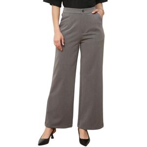 Pantalon La Modeuse Pantalons pour femme - gris foncé - Gris EU S,EU M Dames Pantalon La Modeuse Pantalons pour femme - gris foncé - Gris EU S,EU M Dames