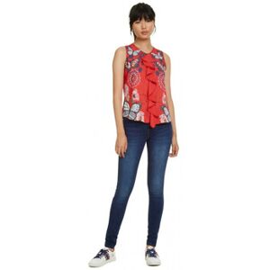 Chemise Desigual Blouse Ginebra rouge 19SWBW91 Rouge EU XXL,EU XL Dames Chemise Desigual Blouse Ginebra rouge 19SWBW91 Rouge EU XXL,EU XL Dames