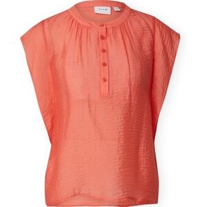 Blouses Vila Top Lyria Soa - Dubarry Orange FR 40,FR 42 Dames Blouses Vila Top Lyria Soa - Dubarry Orange FR 40,FR 42 Dames