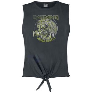 T-shirt Amplified Clothing Killer World Tour '81 Multicolore EU XXL,EU S,EU M,EU L,EU XL Dames T-shirt Amplified Clothing Killer World Tour '81 Multicolore EU XXL,EU S,EU M,EU L,EU XL Dames
