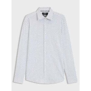 Chemise BOSS Chemise à motifs blanche Blanc FR 40,FR 42,FR 44,FR 46 Heren Chemise BOSS Chemise à motifs blanche Blanc FR 40,FR 42,FR 44,FR 46 Heren