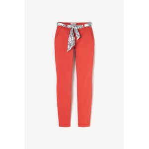 Chinots Le Temps des Cerises Pantalon chino dyli7 Rouge US 25,US 23 Dames Chinots Le Temps des Cerises Pantalon chino dyli7 Rouge US 25,US 23 Dames