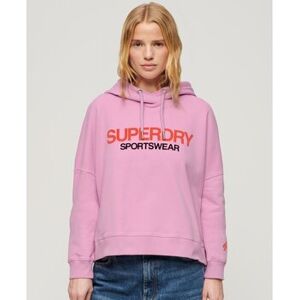 Sweat-shirt Superdry Sweat à capuche carré avec logo Sportswear US 6,US 14 Dames Sweat-shirt Superdry Sweat à capuche carré avec logo Sportswear US 6,US 14 Dames