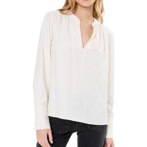 Blouses Tommy Hilfiger Soft Viscose V-neck Blanc FR 34,FR 36,FR 38,FR 40 Dames Blouses Tommy Hilfiger Soft Viscose V-neck Blanc FR 34,FR 36,FR 38,FR 40 Dames