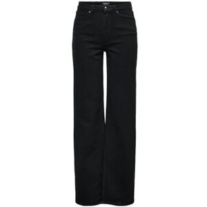 Jeans Only 15338858 JUICY HW WIDE-BLACK DENIM Noir US 27 / 32,US 28 / 32,US 30 / 32 Dames Jeans Only 15338858 JUICY HW WIDE-BLACK DENIM Noir US 27 / 32,US 28 / 32,US 30 / 32 Dames