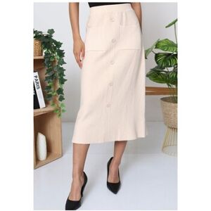 Jupes midi Vero Moda Jupe longue F, Beige Beige EU S,EU M,EU L Dames Jupes midi Vero Moda Jupe longue F, Beige Beige EU S,EU M,EU L Dames